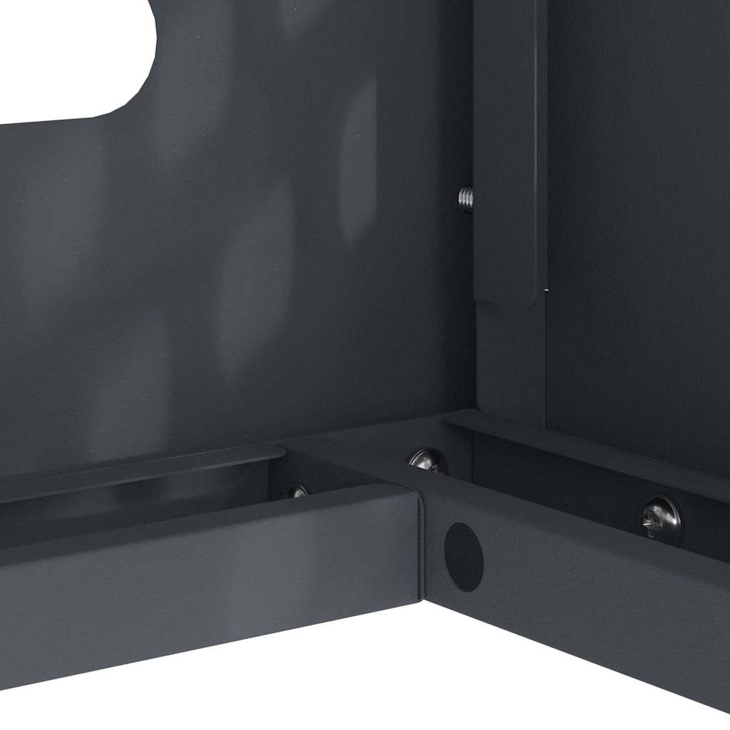 Air Conditioner Cover Anthracite 100 x 50 x 70 cm Steel