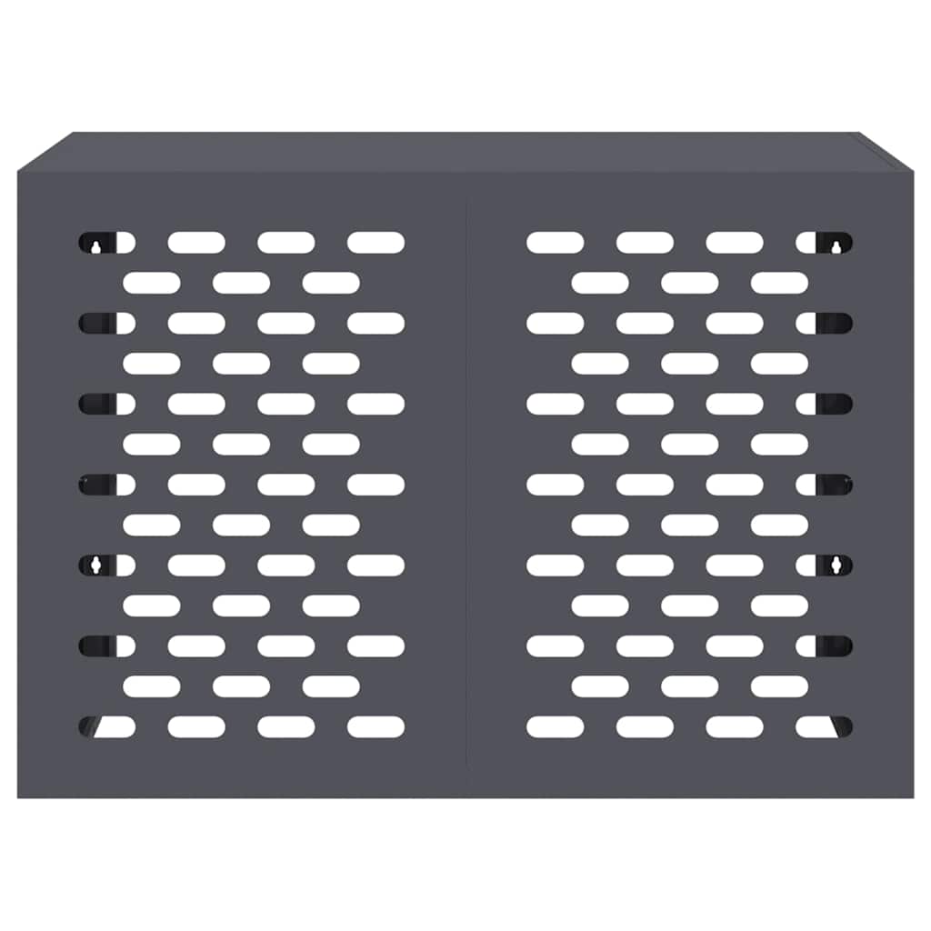 Air Conditioner Cover Anthracite 100 x 50 x 70 cm Steel