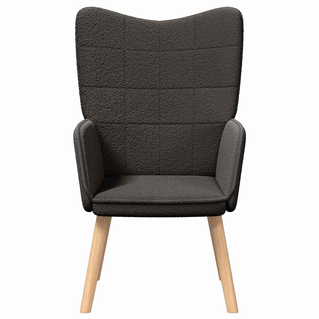 Armchair Dark Grey 62 x 67 x 95,5 cm Sherpa Fabric