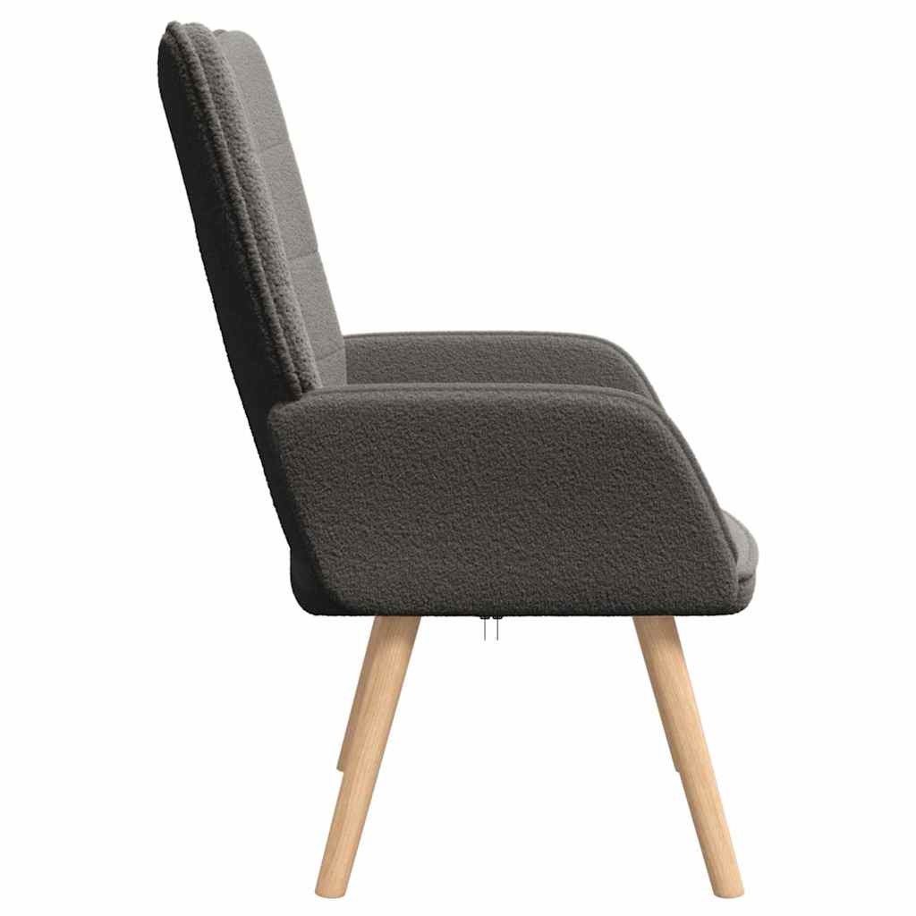 Armchair Dark Grey 62 x 67 x 95,5 cm Sherpa Fabric