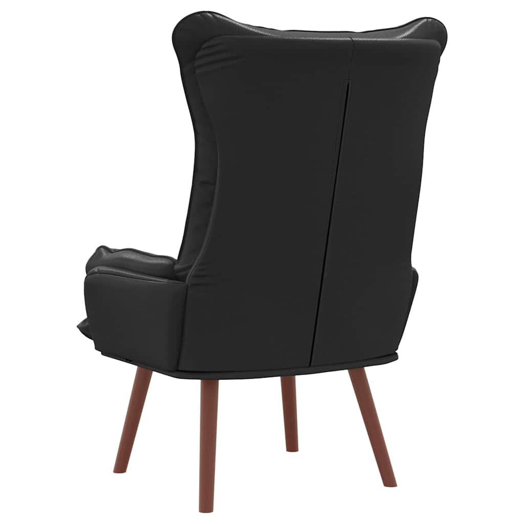 Armchair Black 69 x 74 x 93 cm Artificial Leather