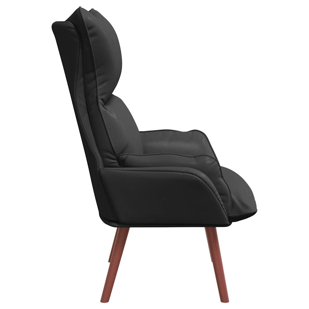 Armchair Black 69 x 74 x 93 cm Artificial Leather