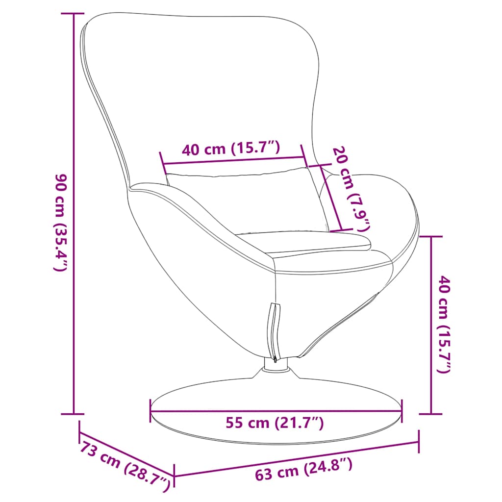 Egg Chair Dark Green Velvet