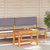Coffee Table Brown 90 x 50 x 45 cm Solid acacia wood