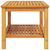 Coffee Table Brown 110 x 55 x 45 cm Solid acacia wood