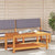 Coffee Table Brown 70 x 40 x 45 cm Solid acacia wood