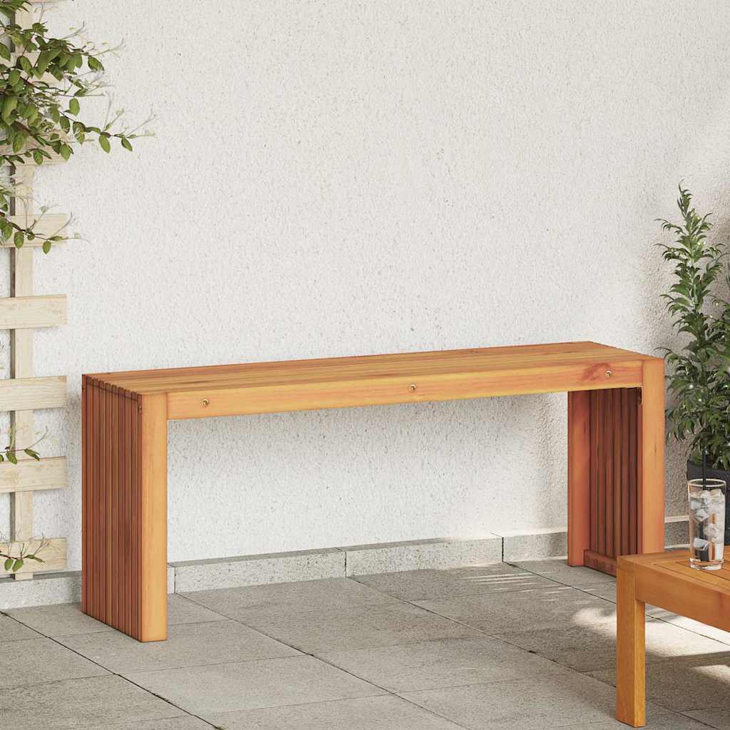 Bench Oil Natural 110 x 30 x 45 cm Solid Teak Wood