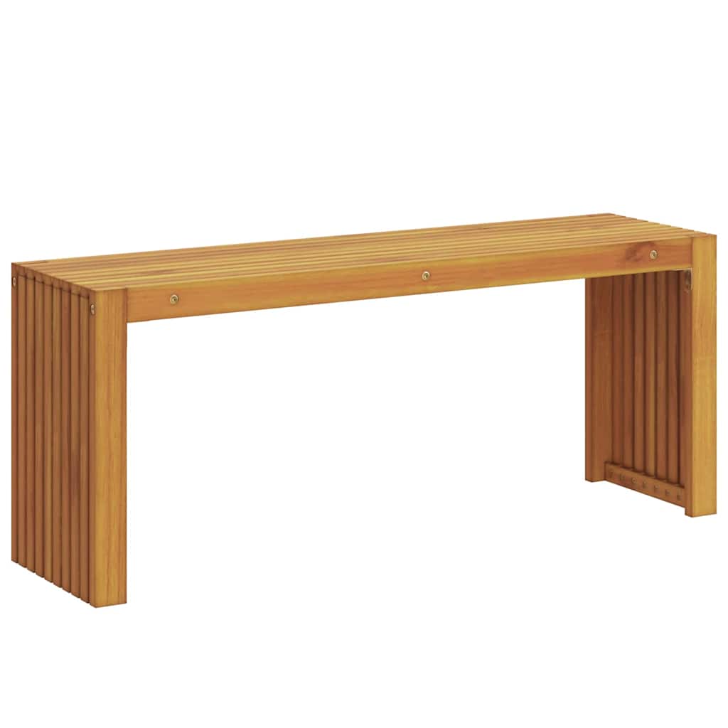 Bench Oil Natural 110 x 30 x 45 cm Solid Teak Wood