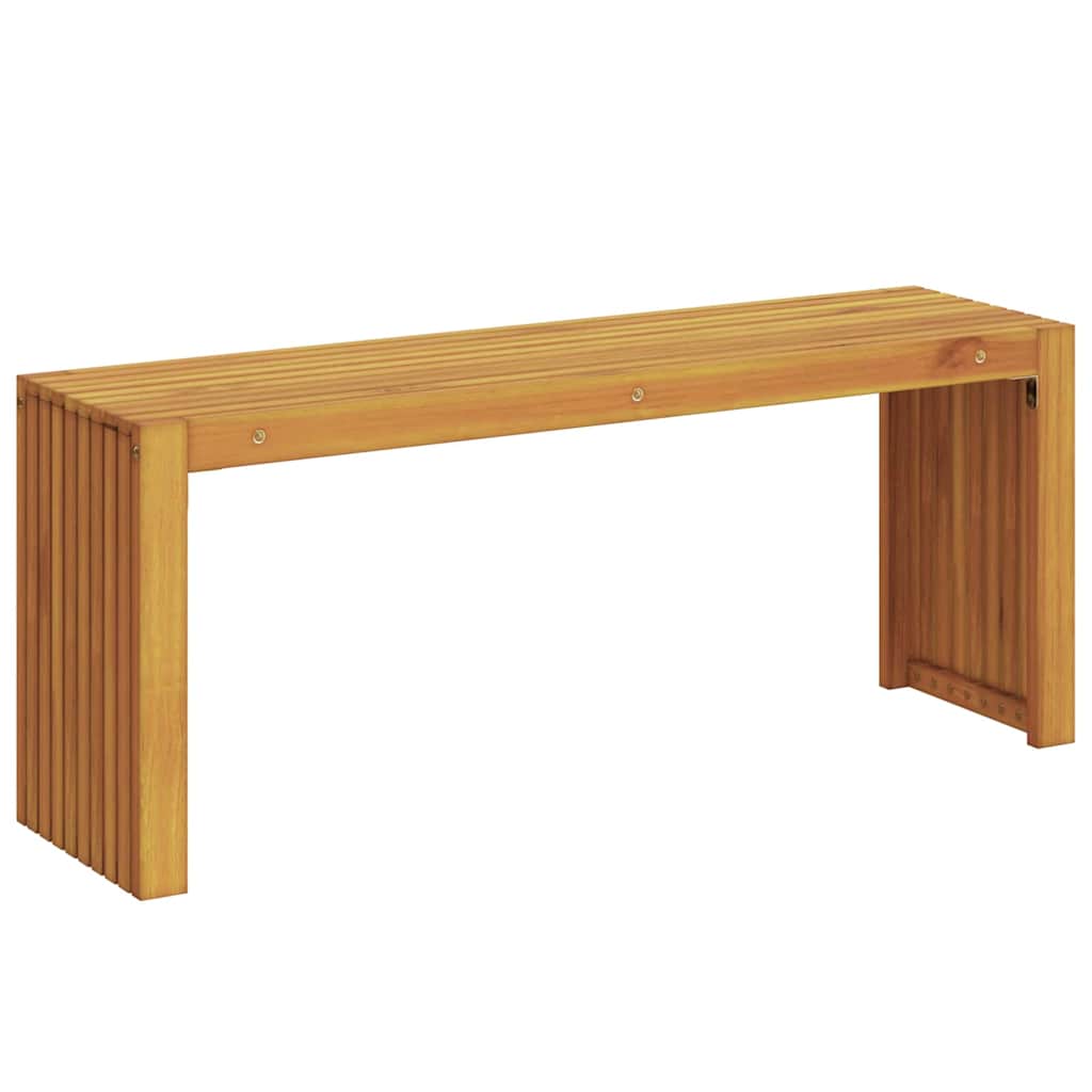 Bench Oil Natural 110 x 30 x 45 cm Solid Teak Wood