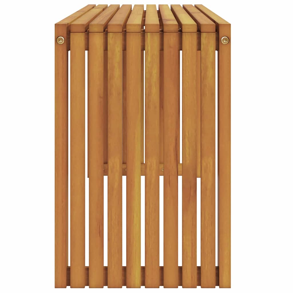 Bench Oil Natural 110 x 30 x 45 cm Solid Teak Wood