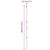 Fence Posts Manual 13 pcs Green Ø32mm 190 cm Galvanised steel