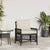 Garden Chair Black 60 x 70 x 78cm Poly Rattan