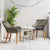 Garden Chair 2 pcs Grey 55 x 62.5 x 82cm Poly Rattan