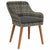 Garden Chair 2 pcs Grey 55 x 62.5 x 82cm Poly Rattan