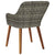 Garden Chair 2 pcs Grey 55 x 62.5 x 82cm Poly Rattan