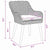 Garden Chair 2 pcs Grey 55 x 62.5 x 82cm Poly Rattan