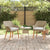 Garden Chair 2 pcs Beige 55 x 62.5 x 82cm Poly Rattan