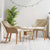 Garden Chair 2 pcs Beige 55 x 62.5 x 82cm Poly Rattan