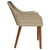 Garden Chair 2 pcs Beige 55 x 62.5 x 82cm Poly Rattan