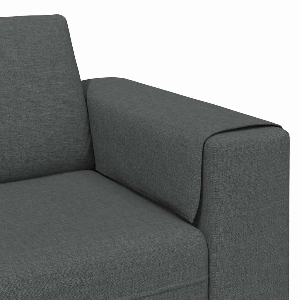 Sofa Set Dark grey Fabric