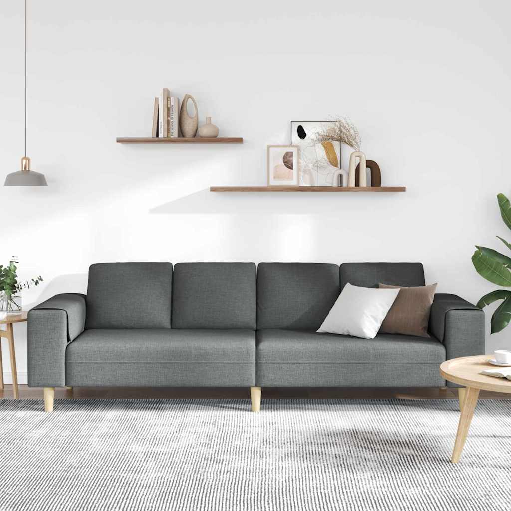 Sofa Set Dark grey Fabric