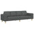 Sofa Set Dark grey Fabric