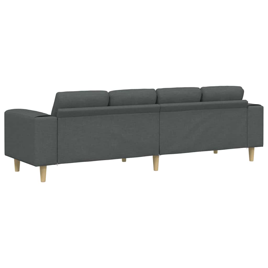 Sofa Set Dark grey Fabric