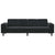 Sofa Set Black Velvet