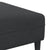Velvet Sofa with Cushion 3 pcs Black 208 cm Velvet