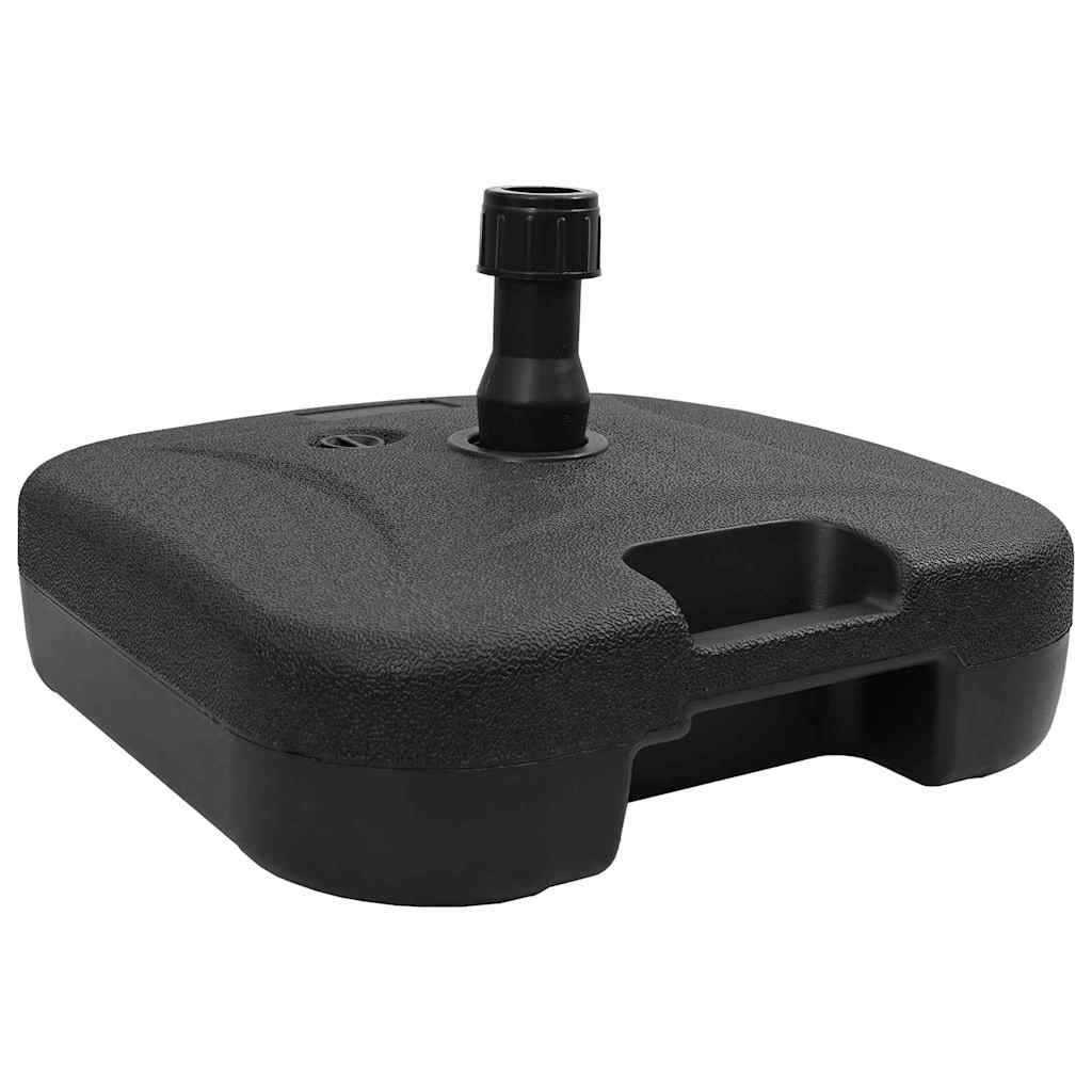 Parasol Base Black 45 x 45 x 29,5 cm High-density polyethylene