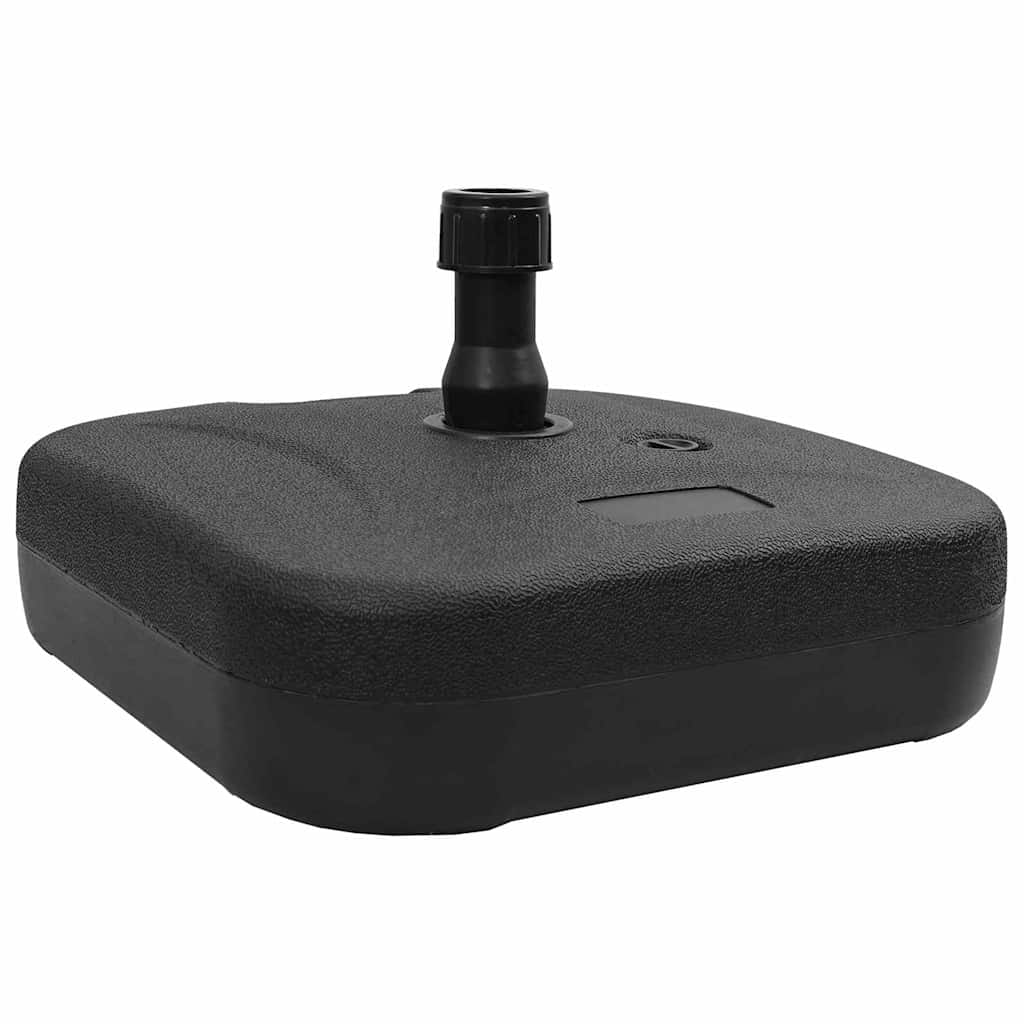 Parasol Base Black 45 x 45 x 29,5 cm High-density polyethylene