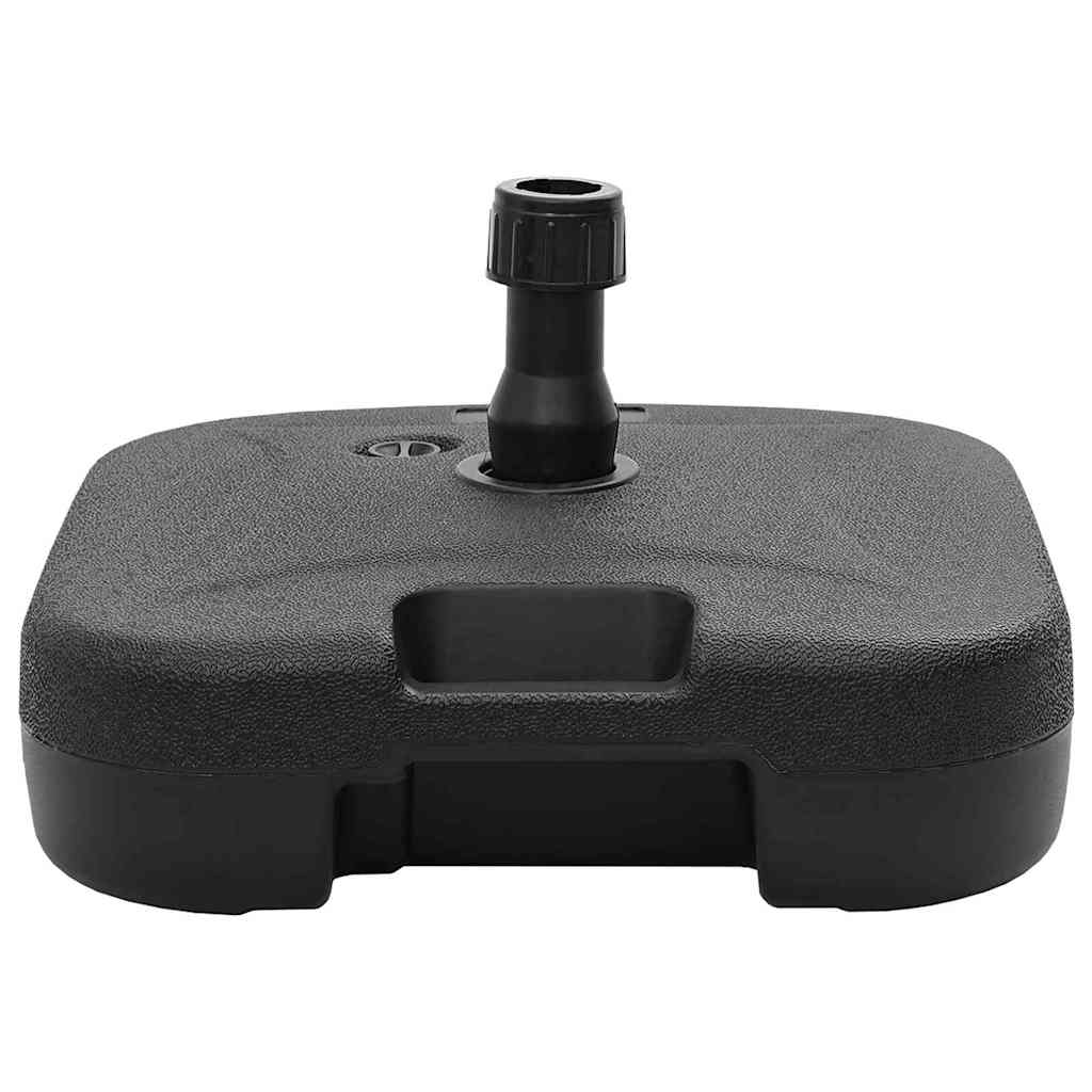 Parasol Base Black 45 x 45 x 29,5 cm High-density polyethylene