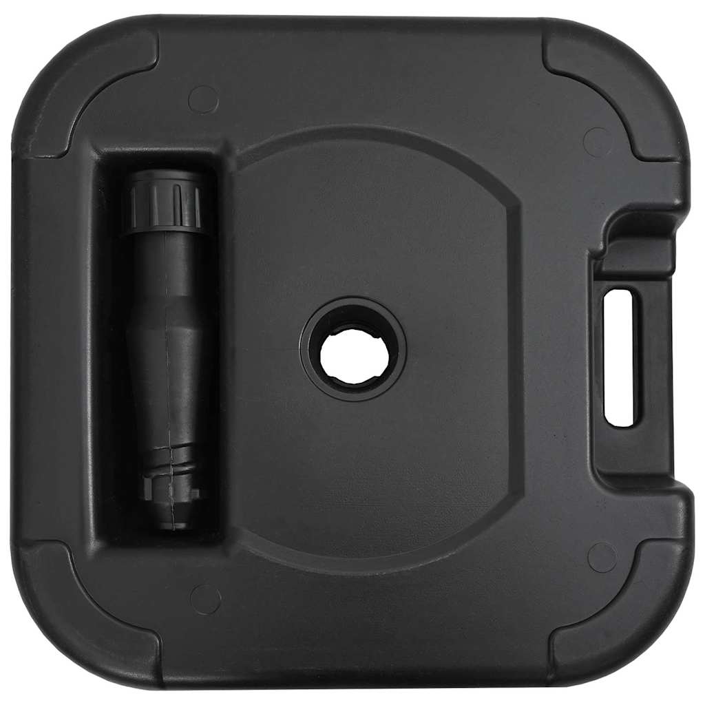 Parasol Base Black 45 x 45 x 29,5 cm High-density polyethylene