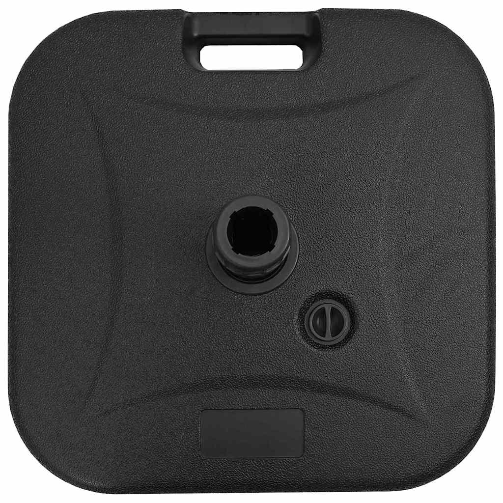 Parasol Base Black 45 x 45 x 29,5 cm High-density polyethylene