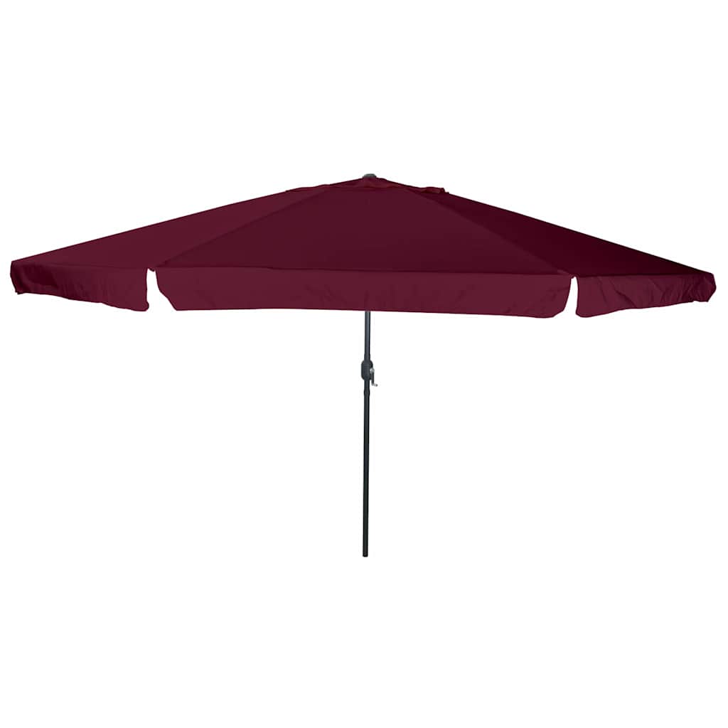 Garden Parasol Bordeaux Red 395 x 395 x 245 cm