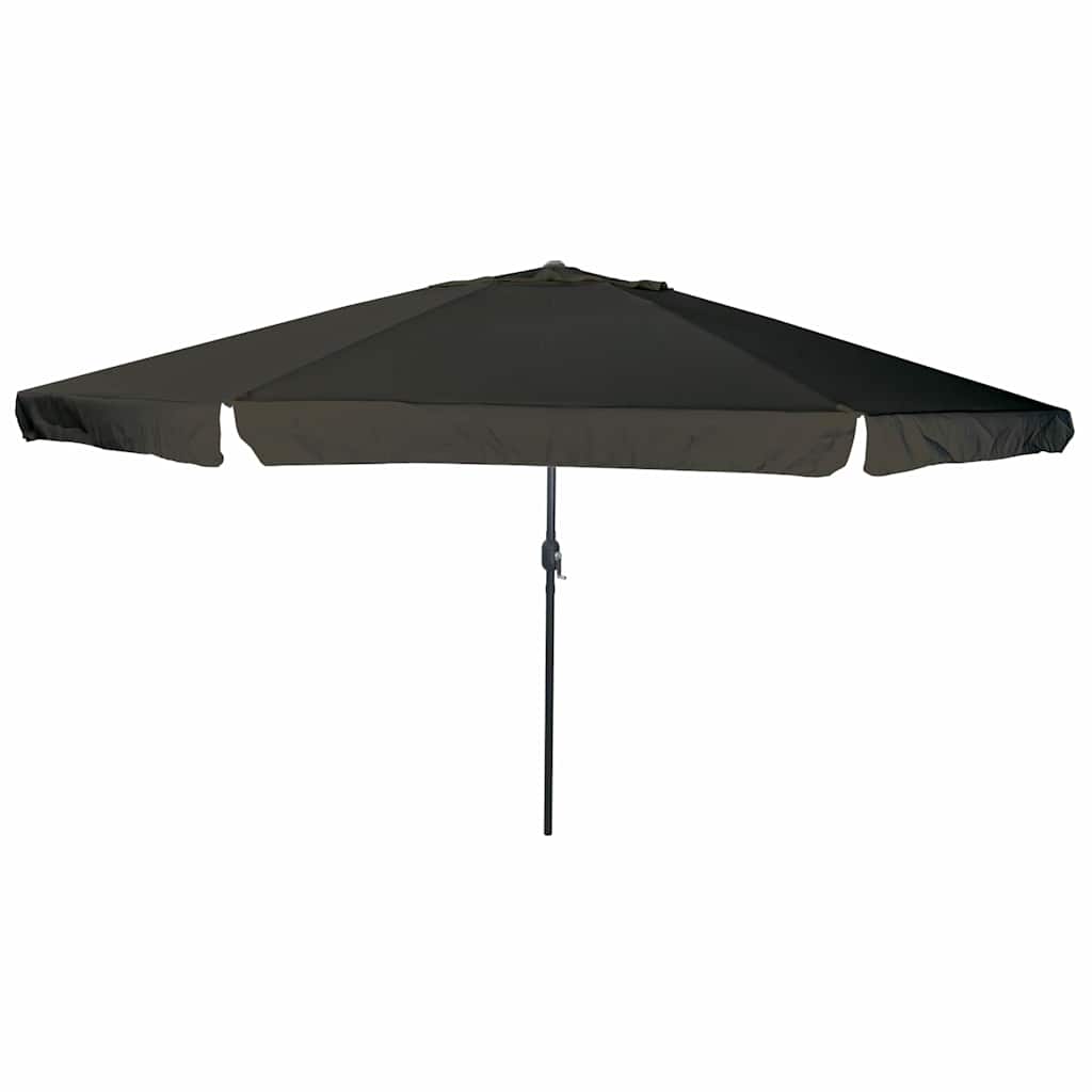 Garden Parasol Black 395 x 395 x 245 cm Polyester and Steel