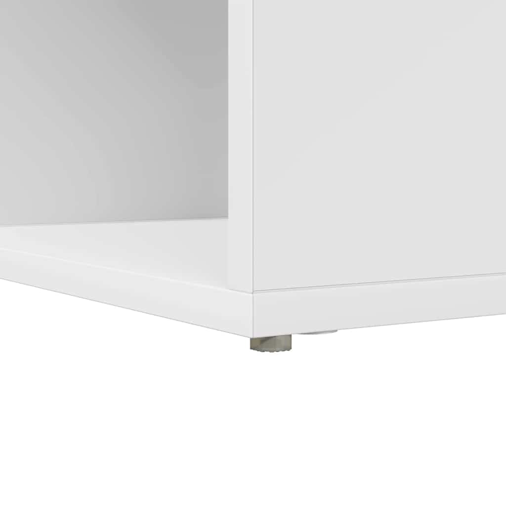 Corner Desk White 101,5 x 149,5 x 149,5 cm Engineered Wood