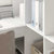 Corner Desk White 101.5 x 149.5 x 149.5 cm Engineered wood