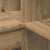 Corner Desk with Shelf Artisan oak 101.5 x 149.5 x 149.5 cm