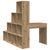 Corner Desk with Shelf Artisan oak 101.5 x 149.5 x 149.5 cm
