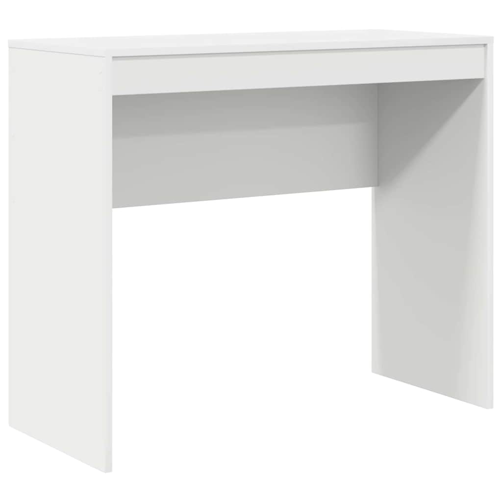 Desk with Storage 2 pcs White 90 x 40 x 76 cm Engineered wood