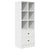 Desk with Storage 2 pcs White 100 x 40 x 76 cm Engineered wood