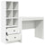 Desk with Storage 2 pcs White 90 x 50 x 76 cm Engineered wood