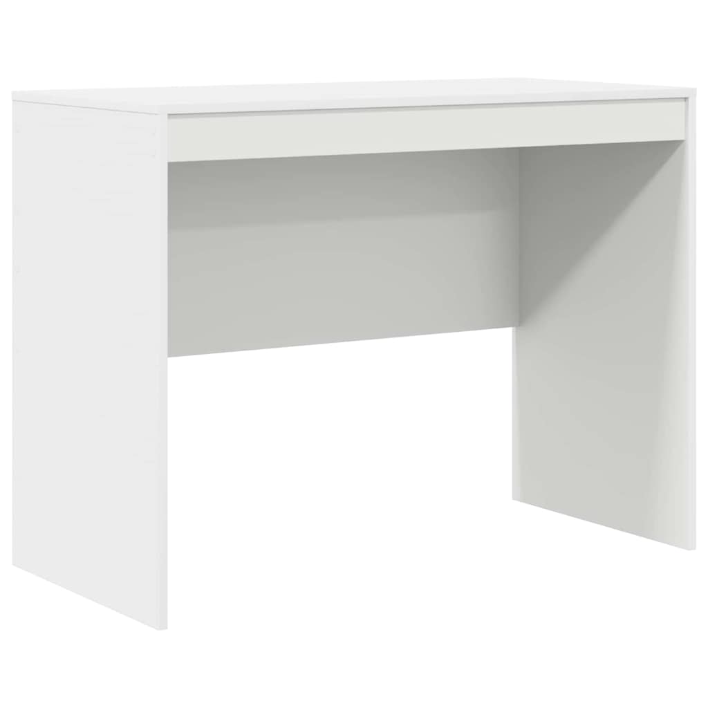 Desk with Storage 2 pcs White 100 x 50 x 76 cm Engineered wood