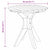 Coffee Table Brown 55 x 55 x 51 cm Solid teak wood