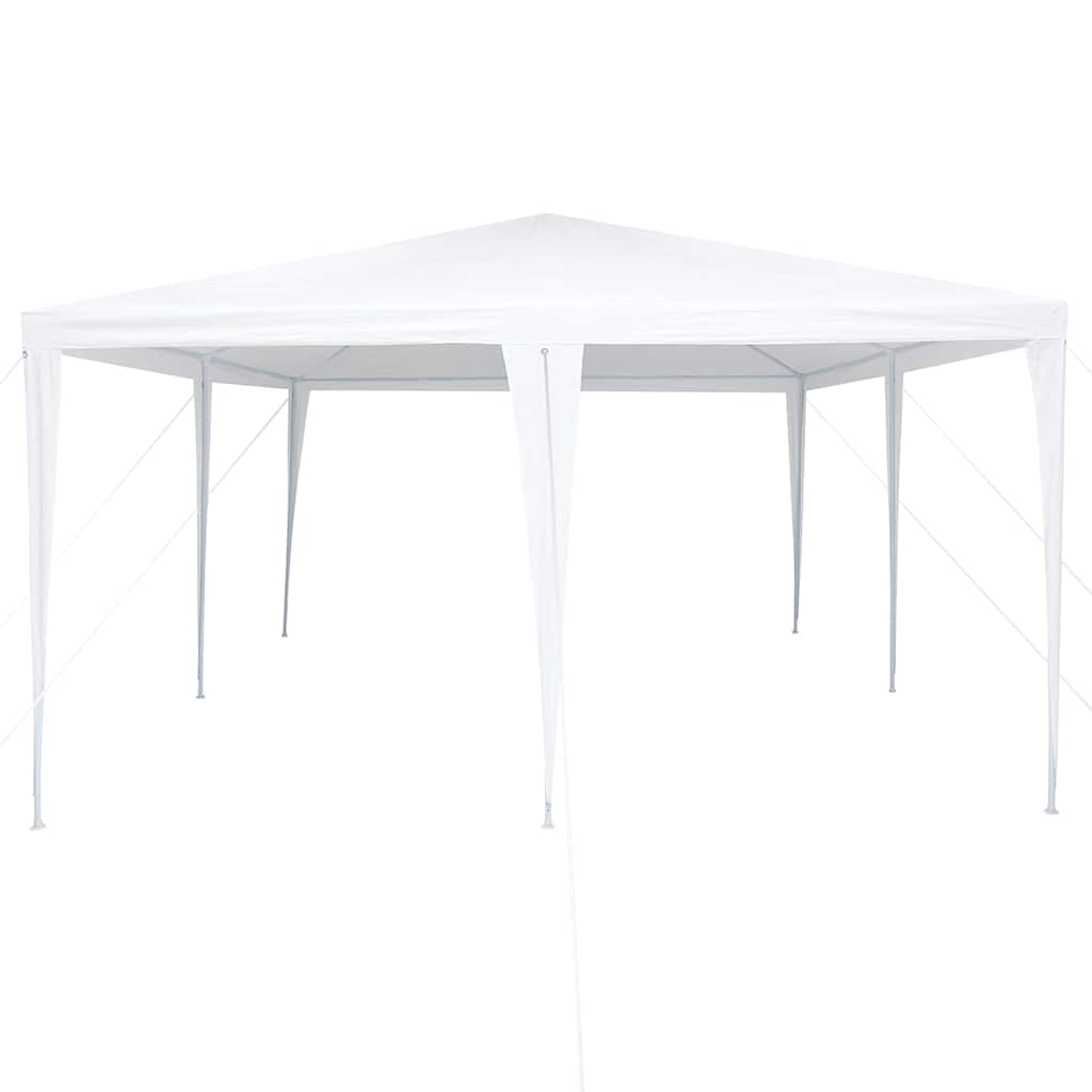 Party Tent White 400 x 400 x 266 cm Polyethylene and Steel