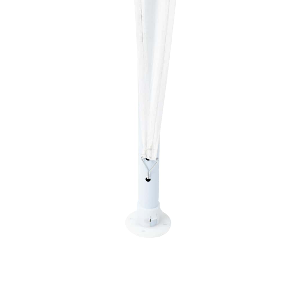 Party Tent White 600 x 400 x 266 cm Polyethylene and Steel