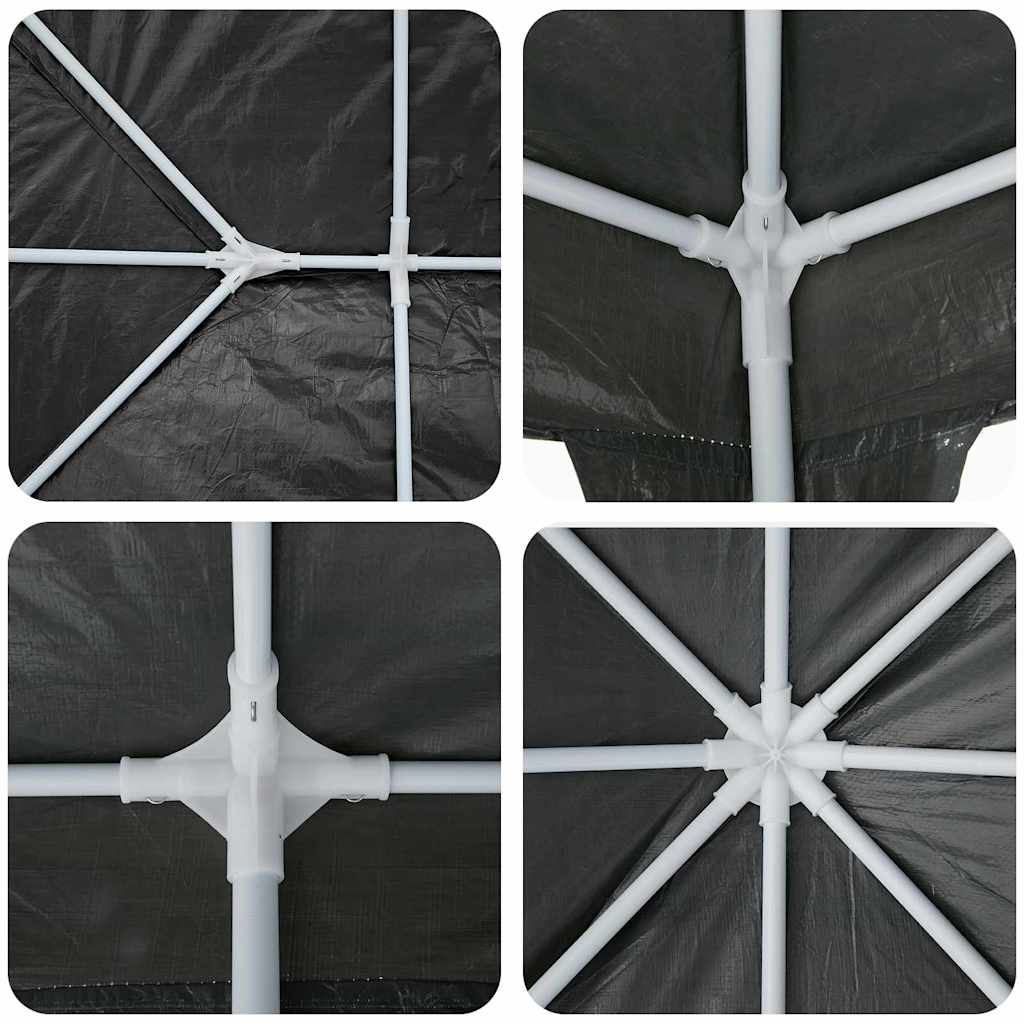 Party Tent Anthracite 600 x 400 x 266 cm Polyethylene and Steel