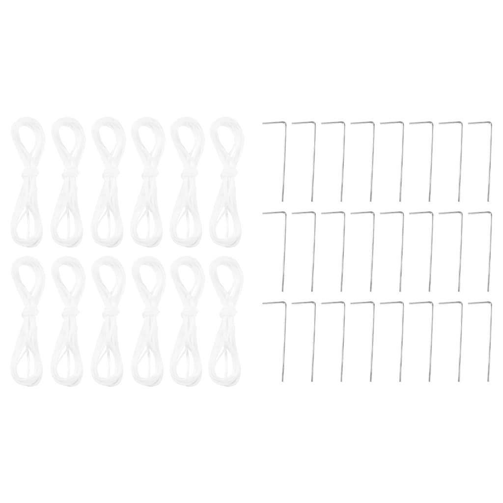 Party Tent White 800 x 400 x 266 cm Polyethylene and Steel