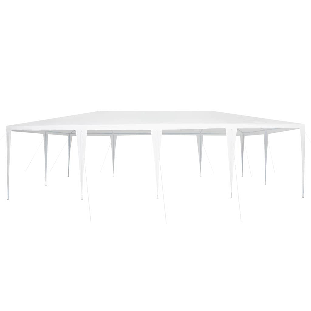 Party Tent White 800 x 400 x 266 cm Polyethylene and Steel